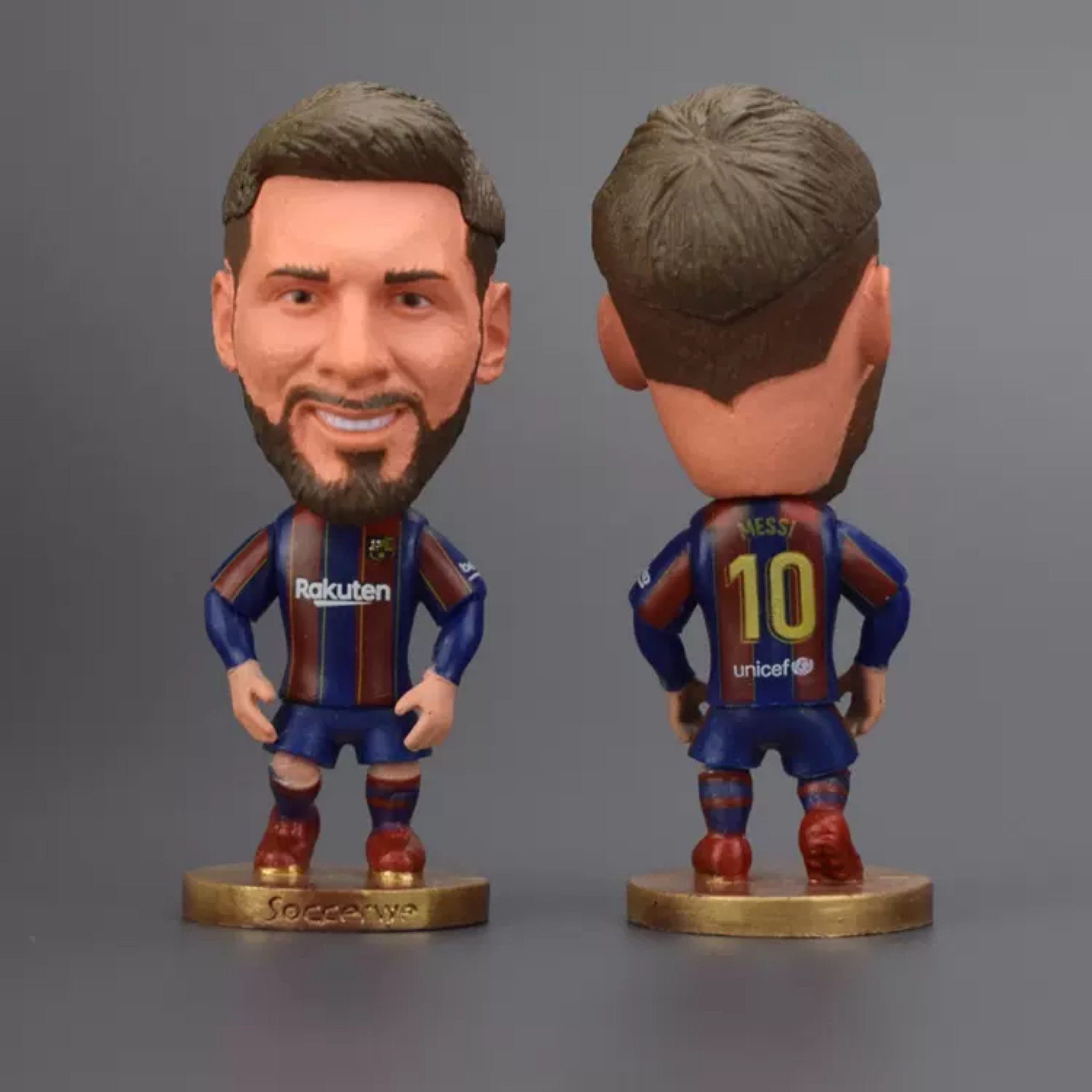 Tượng cầu thủ bóng đá Lionel Messi Clb Barcelona