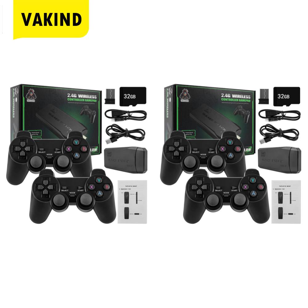 Wireless Game Console Home TV Mini Game Console for Kids Adults (32G) ราคา 1,539 บาท*ส่งฟรี