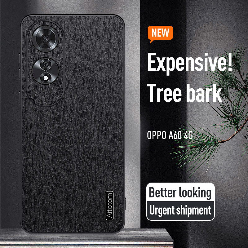 Vỏ điện thoại mờ cho Oppo A60 4G A 60 A18 A38 A58 A98 oppoa60 oppoa78 4G 5g nhựa TPU mềm Vỏ da trơn cây Silicon chống rơi vỏ lưng chống sốc bảo vệ ống kính máy ảnh