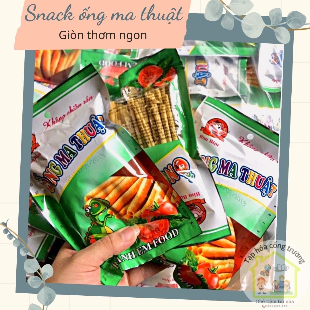 Snack ống ma thuật Ba Anh Em Food