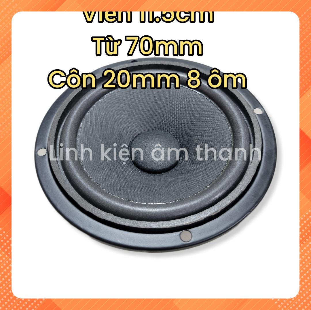 Loa trung 1 tấc 2 loa 12 cm từ 70 côn 20mm lưng kín