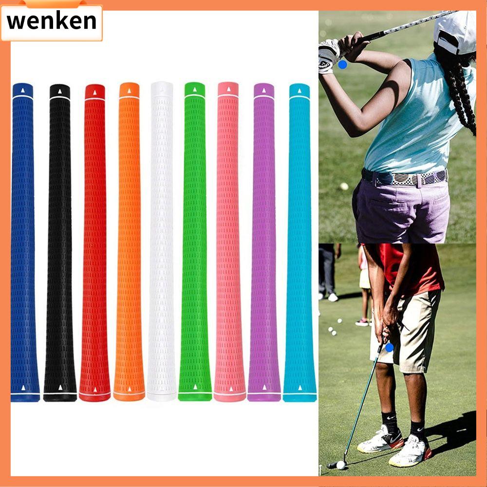 WENKEN Cao su Tay cầm gậy Golf Chống mài mòn Nhiều màu sắc Tay cầm Golf  Cỡ vừa tiêu chuẩn Tay cầm Rừng sắt