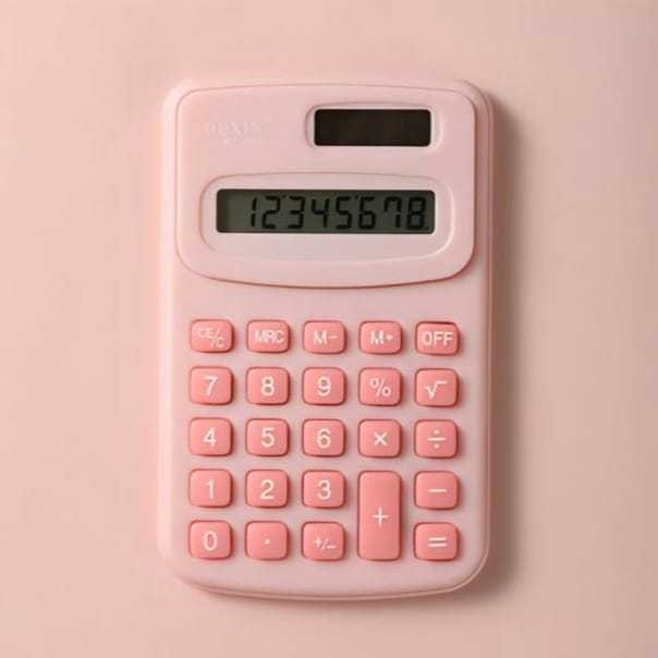 Murah Banget - Pocket Calculator with 8 Digits / Kalkulator Ringan Portabel