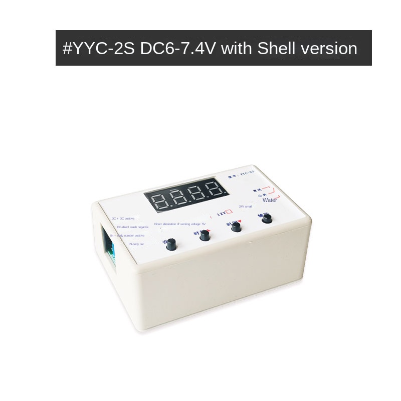 [YYC-2S] Mô-đun Rơ-le Thời Gian DC6V-7.4V Vỏ | Tùy chọn: DC5V, DC6V-7.4V, DC12V, DC24V, DC5V Vỏ, DC6V-7.4V Vỏ, DC12V Vỏ, DC24V Vỏ | Hẹn Giờ Ngắt/Mở Chu Kỳ