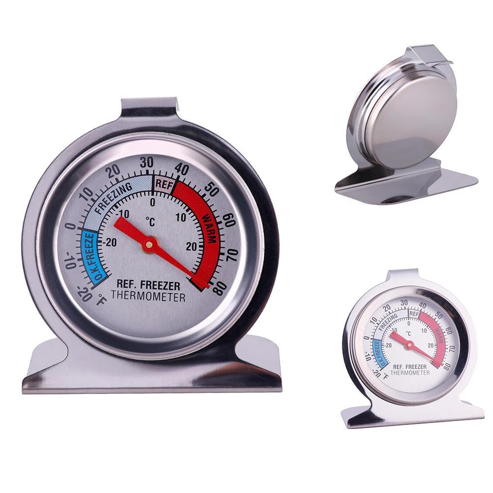 Kitchen Thermometer Stainless Steel Dial For Refrigerator Freezer R9N7 Fridge