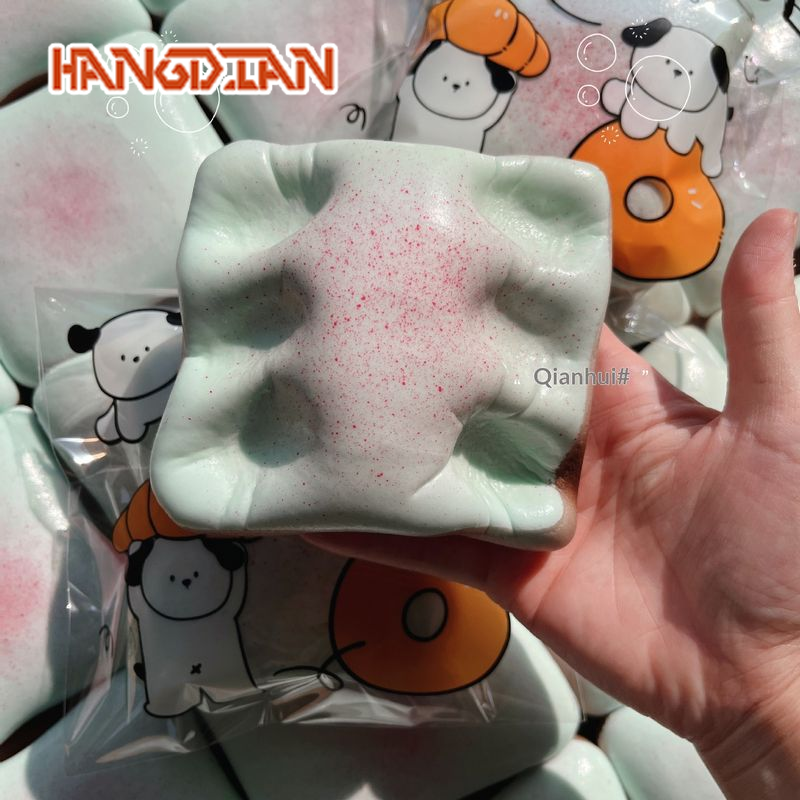 [Hangdian Squishy Toys, Squishy Squeeze Toys Anti-Stress Toys, Slow Squishies, Soft Stress-Relieving Toys for Teenagers and Adults - Made from Pu Foam, Bounces Slowly, Relaxing and Fun to Play With.,HANGDIAN Soft Squishy Stress Relief Toy for Adults and T ราคา 88 บาท*ส่งฟรี
