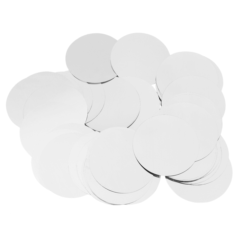 Classy- <br>100Pcs/Set Wine Pourer Spout Pourer Disk Drip Pouring Bar Party Wedding Tool Silver
