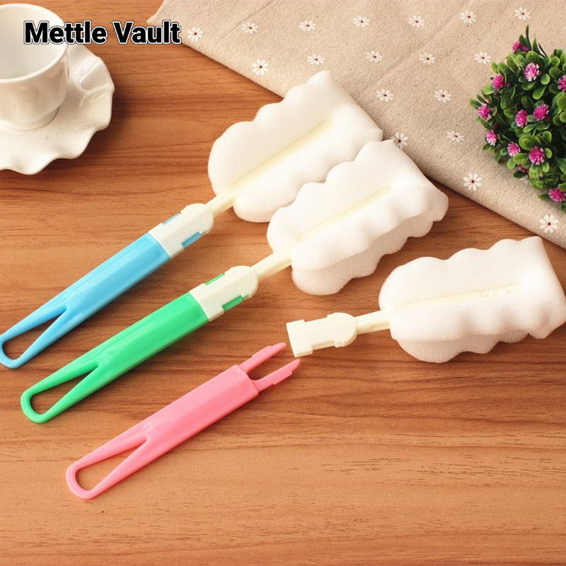 Mettle Vault Đa Chức Năng tay cầm dài bàn chải cốc Cho làm sạch sâu Chai Và Ly