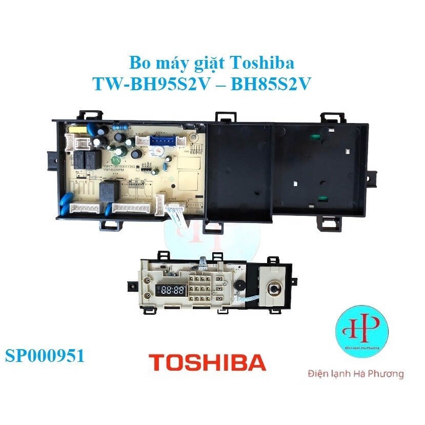 Bo máy giặt Toshiba cửa ngang - Board máy giặt Toshiba cửa ngang TW-BH95S2V – BH85S2V - Mới 100% - F