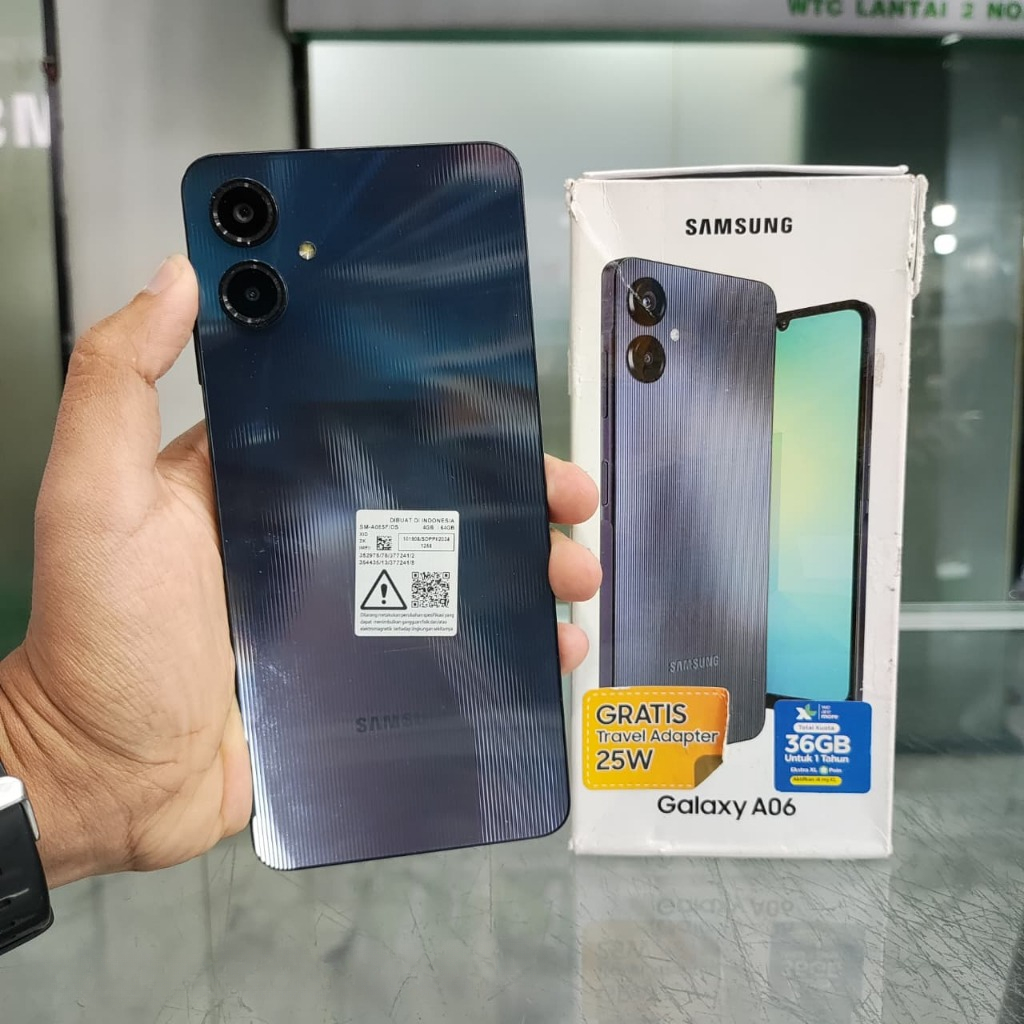 Samsung A06 Ram 4/64GB | Ram 4/128GB | Ram 6/128GB Second Original Harga  999,090 Ringgit*Penghantaran Percuma