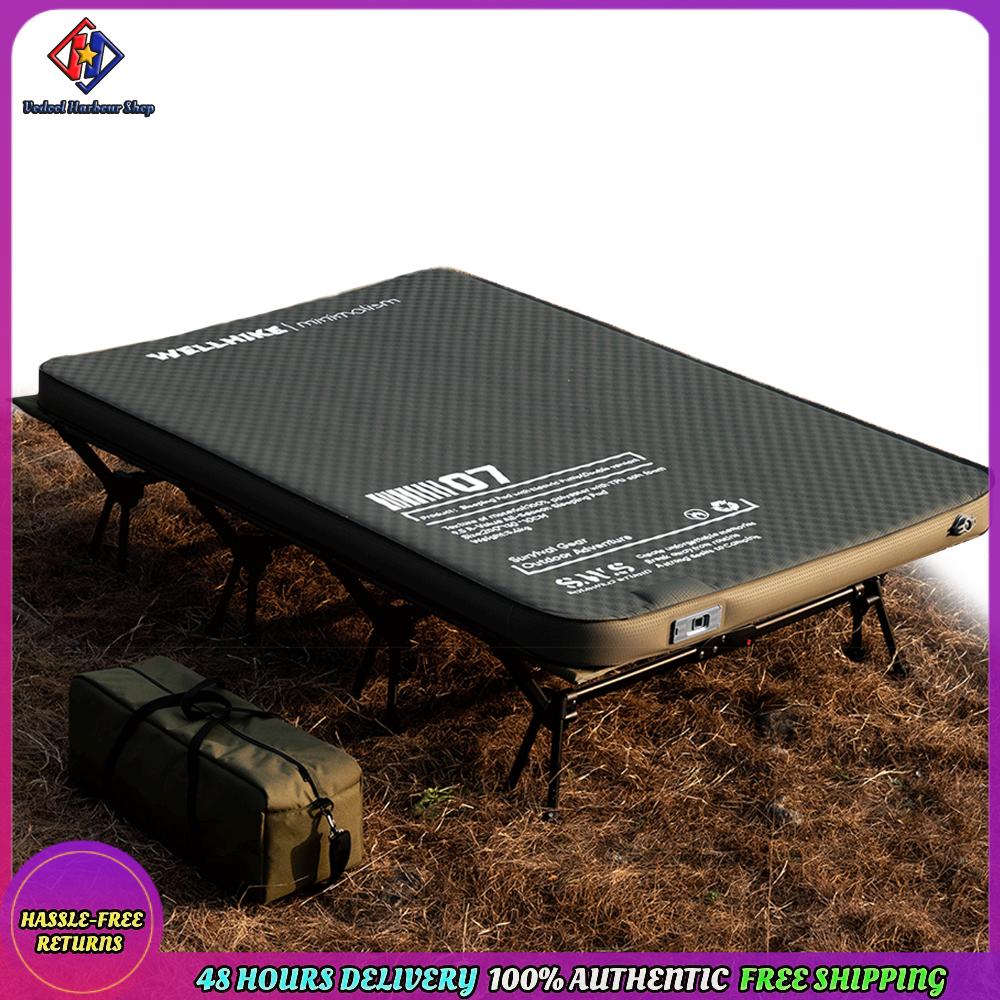 Vodool Double Portable Camping Inflating Pad พร้อมปั๊มในตัวเสื่อพองอัตโนมัติสำหรับชายหาดเดินป่าแบกเป้กลางแจ้ง ราคา 3,680 บาท*ส่งฟรี