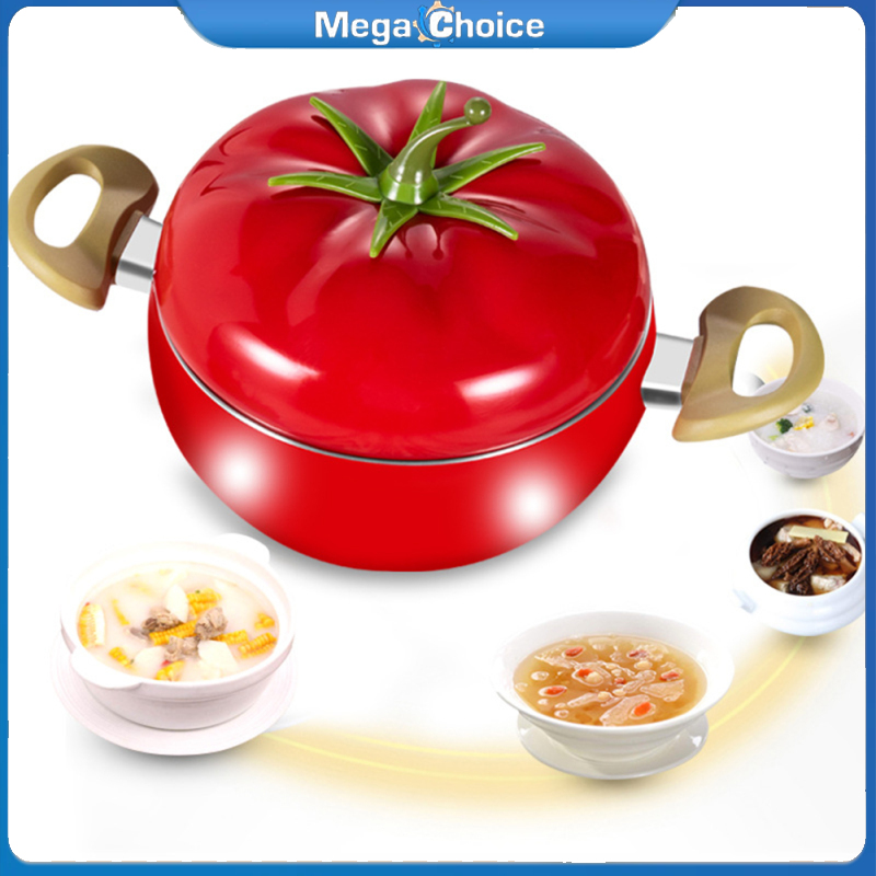 MegaChoice【100%Original】Creative Fruit Shape Cooking Pot Aluminum Non-stick Soup Pot Frying Pan Kitchen Cookware Set ราคา 1,041 บาท*ส่งฟรี