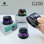 Loa Bluetooth hút nam châm G200, đèn LED cầm tay, hệ thống âm thanh ngoài trời