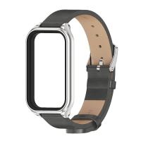 MIJOBS Strap For Xiaomi Smart Band 8 9 Active Bracelet Replacement Watchband Leather Wristband for Xiaomi Band 9 8 Active