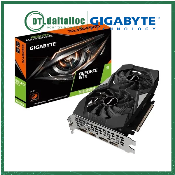 VGA Gigabyte Geforce GTX 1660 Super D6 6G (N166SD6-6GD) - Hàng Chính Hãng