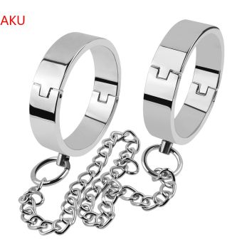 ® Heavy-Duty Zinc Alloy Bracelet Metal Ankle Ring Collar Bracelet Alloy Toy Direct Supply ❤