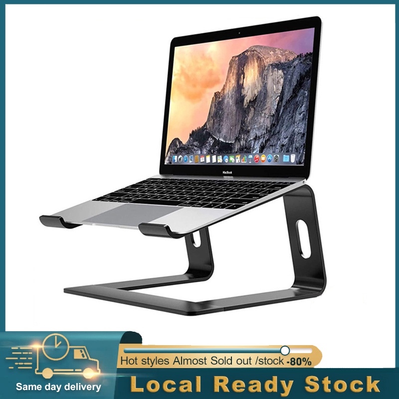 laptop stand laptop accessories laptop stand holder 【Ready Stock】Aluminum Alloy Laptop Stand Tablet Stand Portable Laptop Stand Laptop Holder Laptop