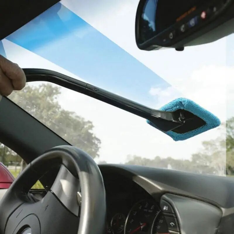 In-demand VODOOL Car Window er Brush Long Handle Microfiber Automotive Car Windshield Wash er Dust Remover Brush ing Tool