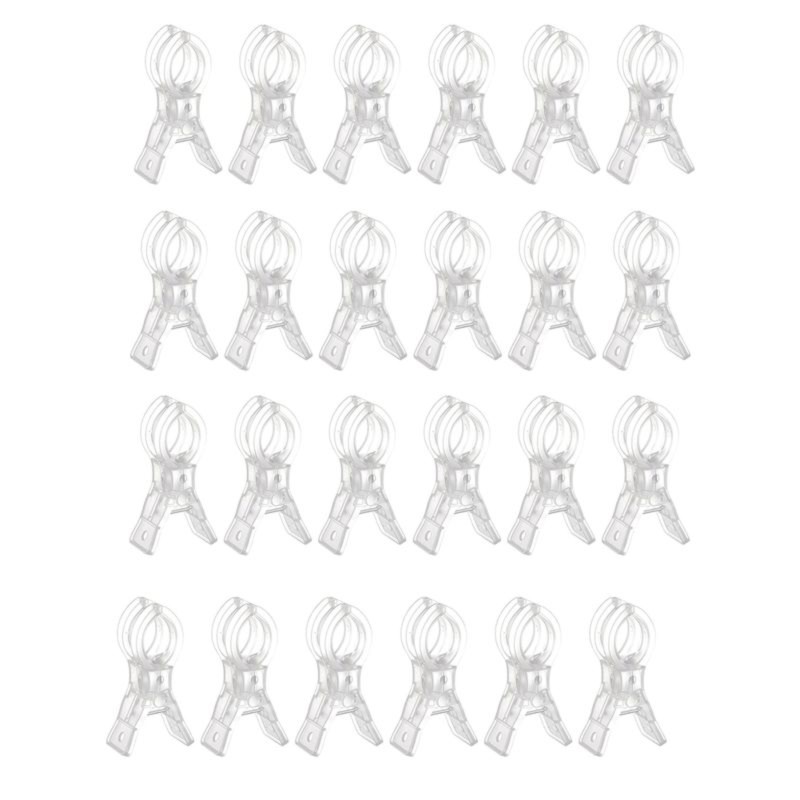 【Latest model】 Plastic Transparent for Balloon Arch Clips 50-Pack 3.5 Inch Heavy Duty Spring Clamps Backdrop for Balloon Arch ราคา 808 บาท*ส่งฟรี