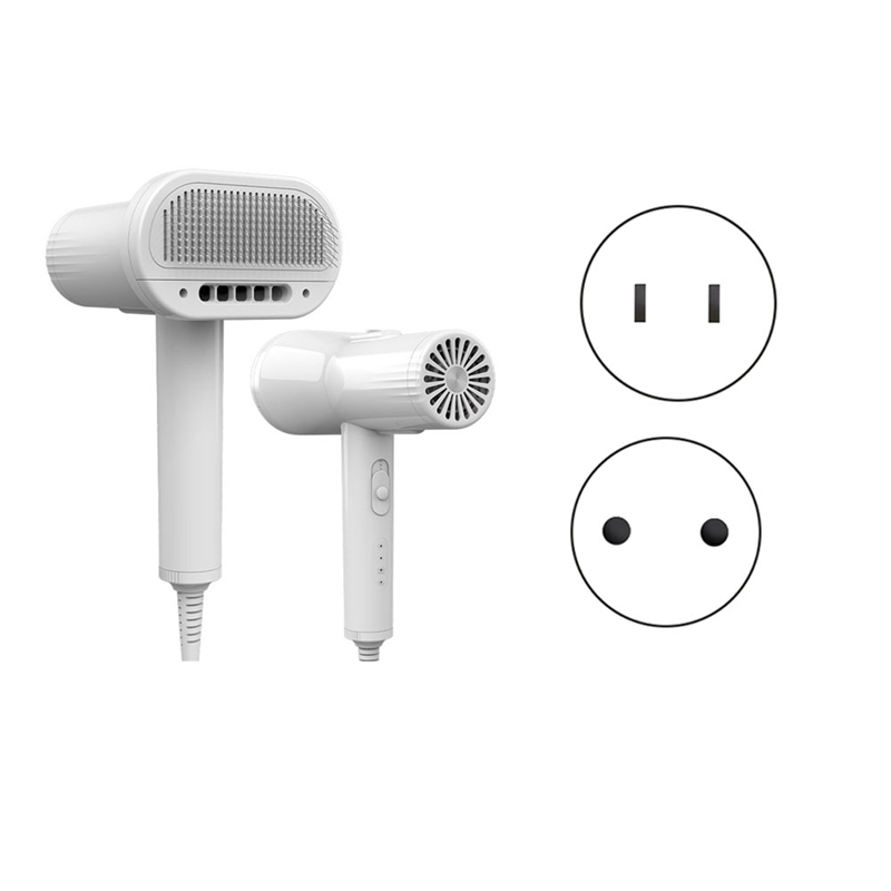 (XAWS) Pet Dryer and Brush, 3 Blowing Modes, Low Noise- Perfect Dog Dryer for Pet Grooming, Small an