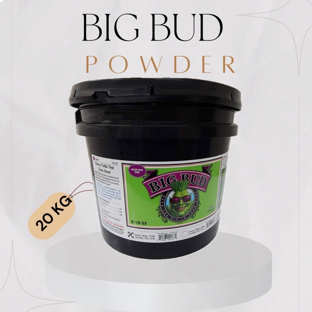 [สินค้าพร้อมจัดส่ง]⭐⭐Big Bud Powder 20 KG Advanced Nutrients(แบบผง) ปุ๋ยเร่งดอกใหญ่ ปุ๋ยเพิ่มน้ำหนักดอก 20 kg[สินค้าใหม่]จัดส่งฟรีมีบริการเก็บเงินปลายทาง⭐⭐ ราคา 133,700 บาท*ส่งฟรี
