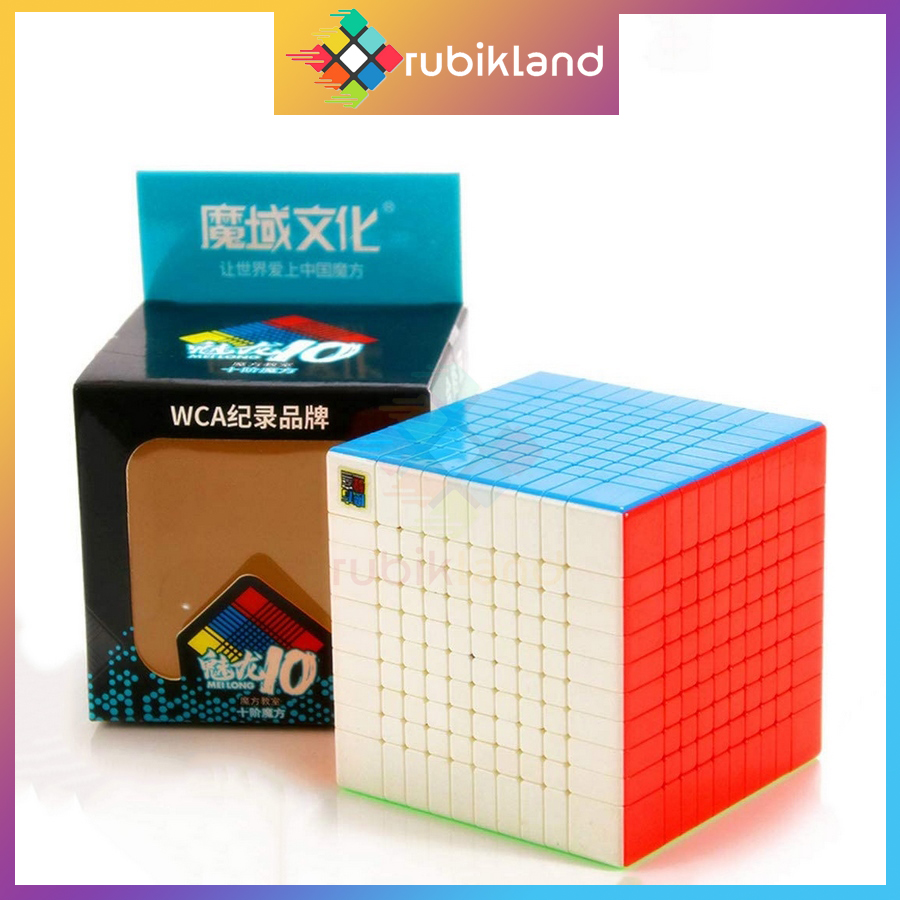 Rubik MoYu MeiLong 10x10 Rubic 10 Tầng 10x10x10 Biến Thể