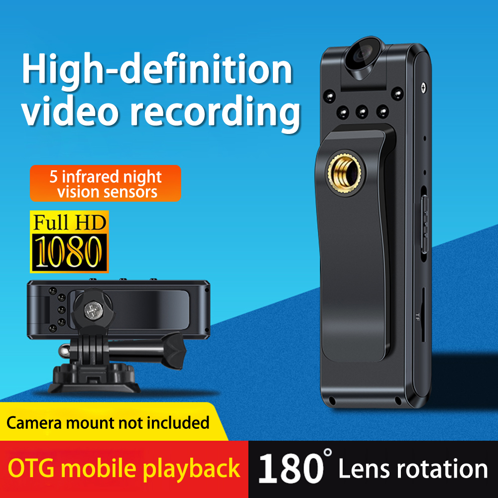 Full HD 1080P Mini Body Camera Sport DV DVR Dash Cam Video Recorder