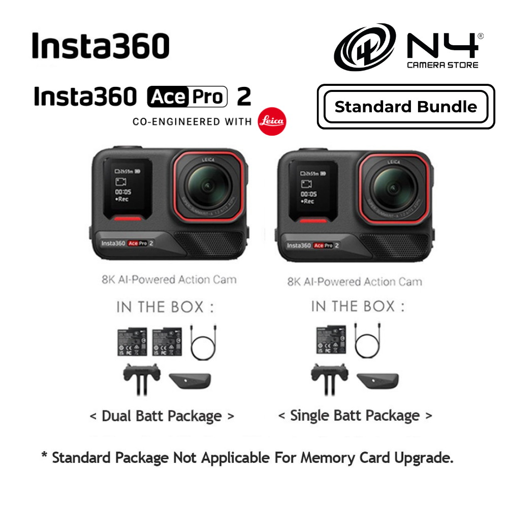 Insta360 Ace Pro 2 / Acepro 2 / Acepro2 / Ace Pro / Acepro Leica Capture Action Smarter Camera Harga 1,998 Ringgit*Penghantaran Percuma