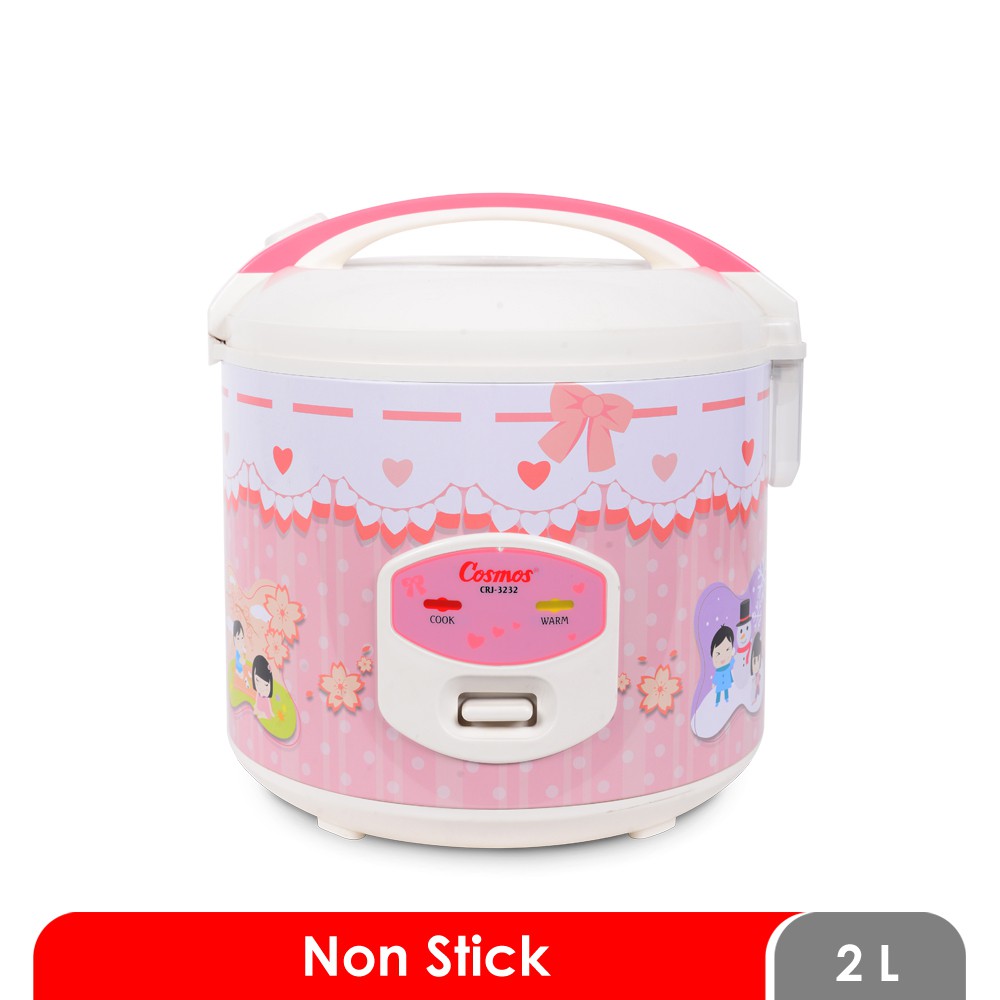 Magic Com COSMOS CRJ-3232 (2 Liter) Harga 286,505 rupiah*Gratis Ongkir