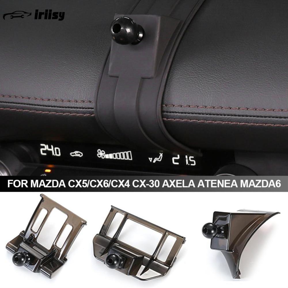 iriisy Car Phone Holder Stand Dedicated Mount Bracket Automobile Fixed Base for Mazda CX5/CX6/CX4 CX-30 Axela Atenea Mazda6 ราคา 41 บาท*ส่งฟรี