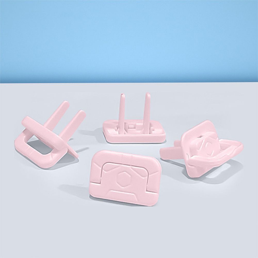PEBLO 5Pcs/Lot Portable Electrical Safety Electrical Outlet Two Holes Power Socket Baby Safety Guard Protection Cap Protector Cover Socket Power Protect Covers Anti
