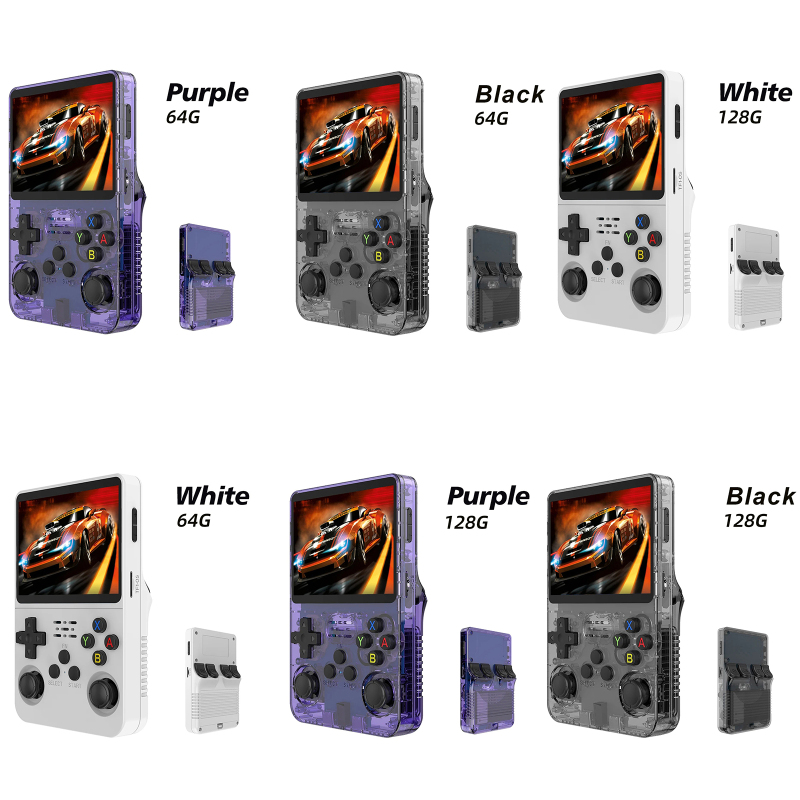 R36S Retro Handheld Game Console 3.5-Inch IPS Screen 3500mAh Rechargeable Battery Video Games System Gaming Emulator Mini Video Games Player Compatible For Linux System ราคา 4,349 บาท*ส่งฟรี