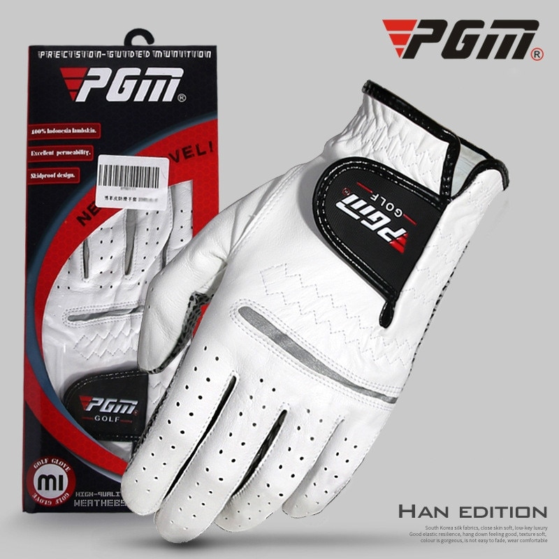 1pc Golf Gloves PGM Men S Left Hand Right Hand Soft Breathable Sheepskin