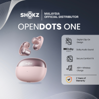 Shokz OPENDOTS ONE Open-ear for situational awareness | Comfortable Secure Fit | Immersive Audio Experience | Up to 40H