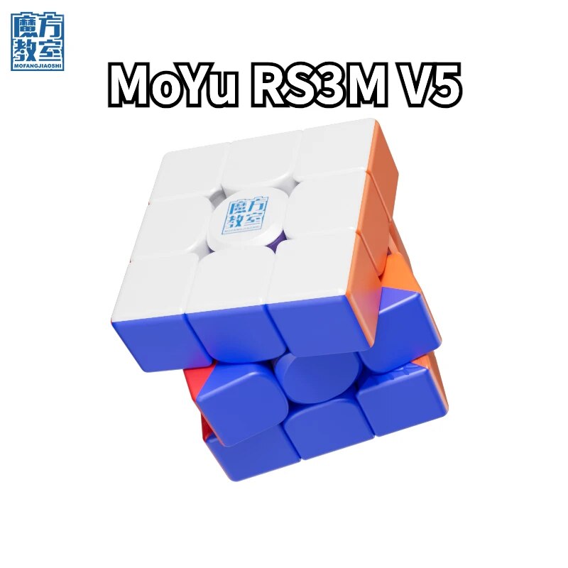 NEW Fube Moyu RS3M V5 Cube RS3MV5 3X3x3 Magnetic Cube Moyu Cubing Puzzle