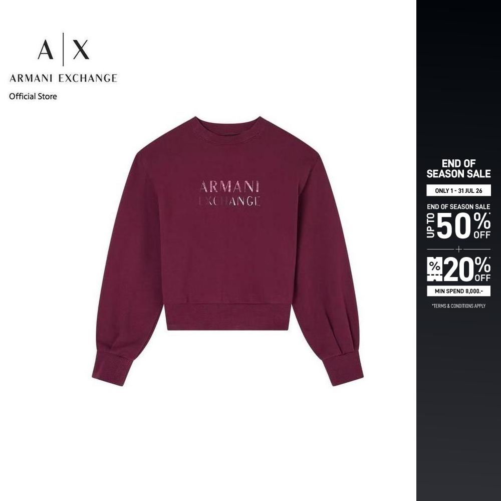 Armani Exchange Sweatshirt Women XW000747-AF16114-UA343 Red ราคา 3,795 บาท*ส่งฟรี