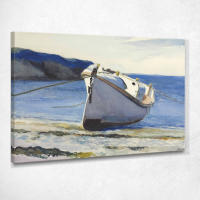 Art reproduction  Coast Guard Boat Edward Hopper eho10 รูปติดผนัง ภาพที่มีชื่อเสียง ภาพพิมพ์รายละเอียดคมชัดเทียบเท่าพิพิธภัณฑ์ชั้นนำ ภาพผ้าใบขึงเฟรมไม้แท้ พร้อมแขวน ผลิตในประเทศไทย งานฝีมือคุณภาพอิตาลี