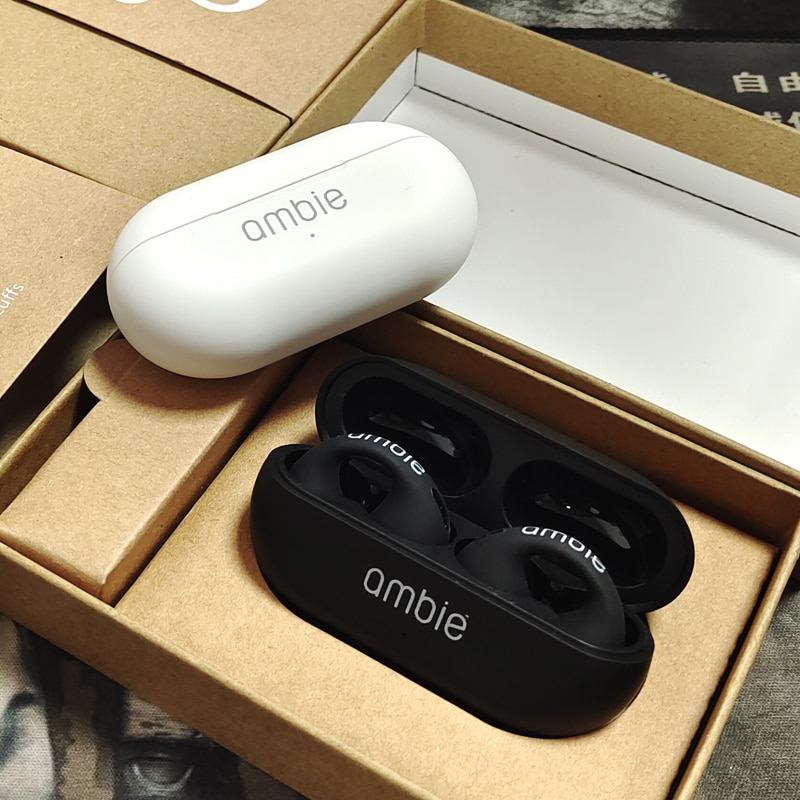 Pro 1:1 Per Ambie Sound Earcuffs Orecchino Auricolari Bluetooth senza fili TWS EarHook Auricolare Sport Auricolare per iPhone Xiaomi_voghion.com