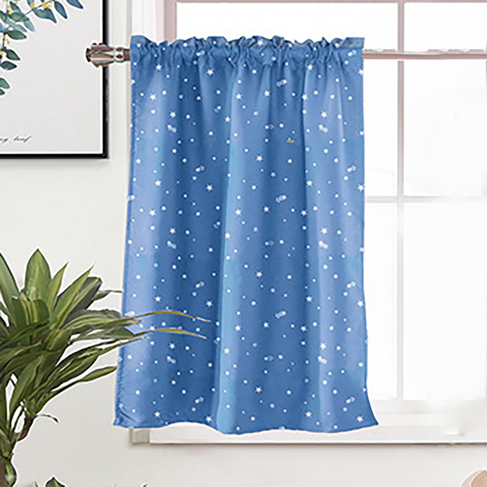เลือกซื้อ ผ้าม่าน Fityle Blackout Curtain Window Curtains Drapes Decoration Grommet Curtains for Balcony Living Room Dining Room Study Kids Children ราคาพิเศษ มีเก็บเงินปลายทาง