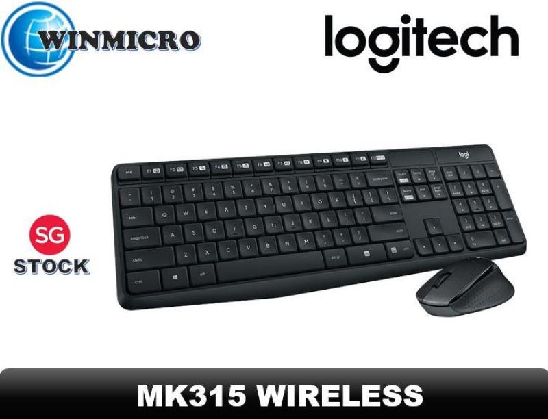Logitech MK315 Silent Wireless Keyboard and Mouse Combo (Local Distributor Stocks) Singapore