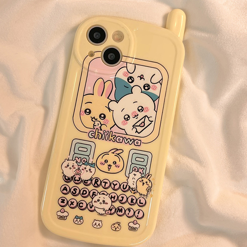 Ốp điện thoại cho Iphone chiikawa Hoạt Hình Dễ Thương 16 11 15 14 13 12 Pro Max 7plus 8 Plus XR XS x