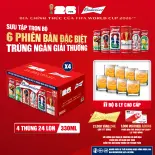 Combo 4 Thùng 24 Lon Bia Budweiser Chính Hãng (330ml/ lon)