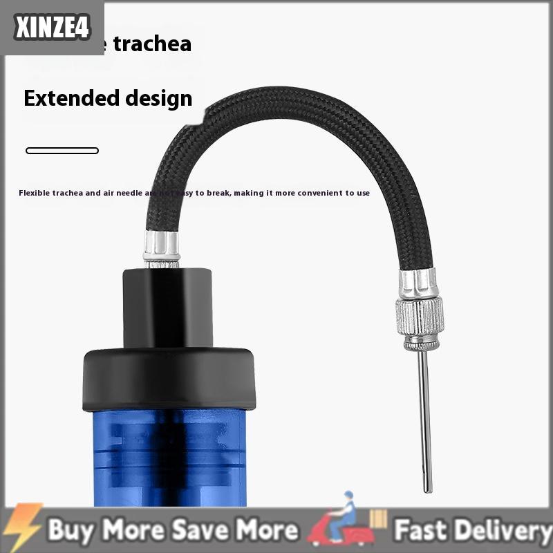 [COD] XINZE4 Bóng rổ máy bơm không khí di động bóng đá bơm inflator đa chức năng bóng đá Inflator cho bóng rổ bóng đá bóng chuyền