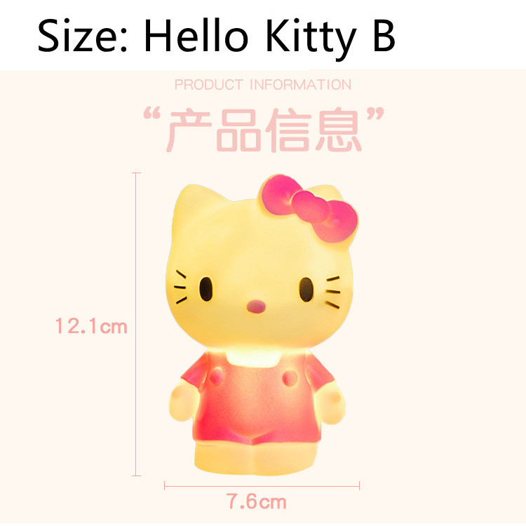 [READY STOCK] Hello Kitty Night Light Hello Kitty Nightlight Hello Kitty Bedhead Mood Light Hello Kitty Night Lamp Lampu