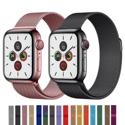 [SG]Apple Watch Milanese Strap Mesh Band - Series 1/2/3/4/5/6/SE/7 (38mm/40mm/41mm & 42mm/44mm/45mm)
