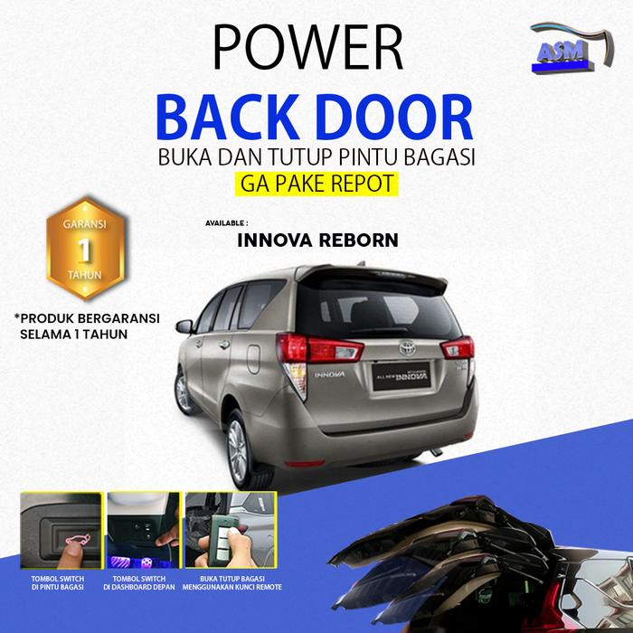 POWER BACK DOOR PINTU BAGASI OTOMATIS INNOVA REBORN TYPE G-V ELECTRIC - wotahsale Harga 7,950,000 rupiah*Gratis Ongkir