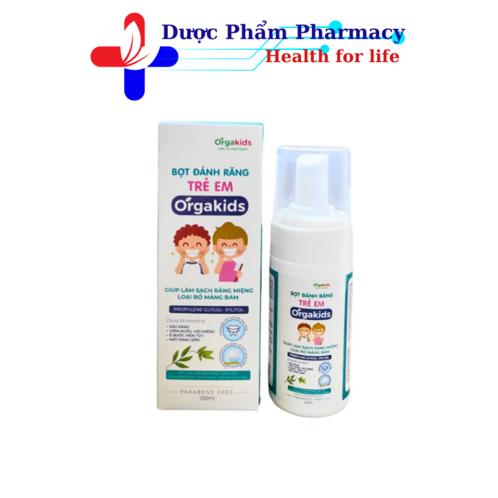 Xịt hăm tã cho bé Orgakids hết rôm sảy, sạch hăm tã, làm mềm và dưỡng ẩm cho da bé - lọ 50ml