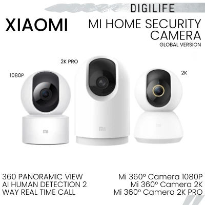 (READY STOCK) Xiaomi Home Security Camera 360° 1080p (2021 Version) - 2K - 2K PRO Wifi CCTV