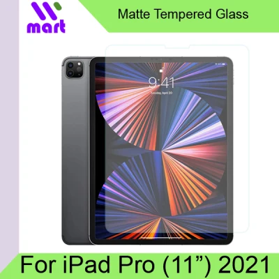 iPad Pro 11 inch 2021 Matte Tempered Glass Protector / Compatible with iPad Pro 11 inch 2018 2020