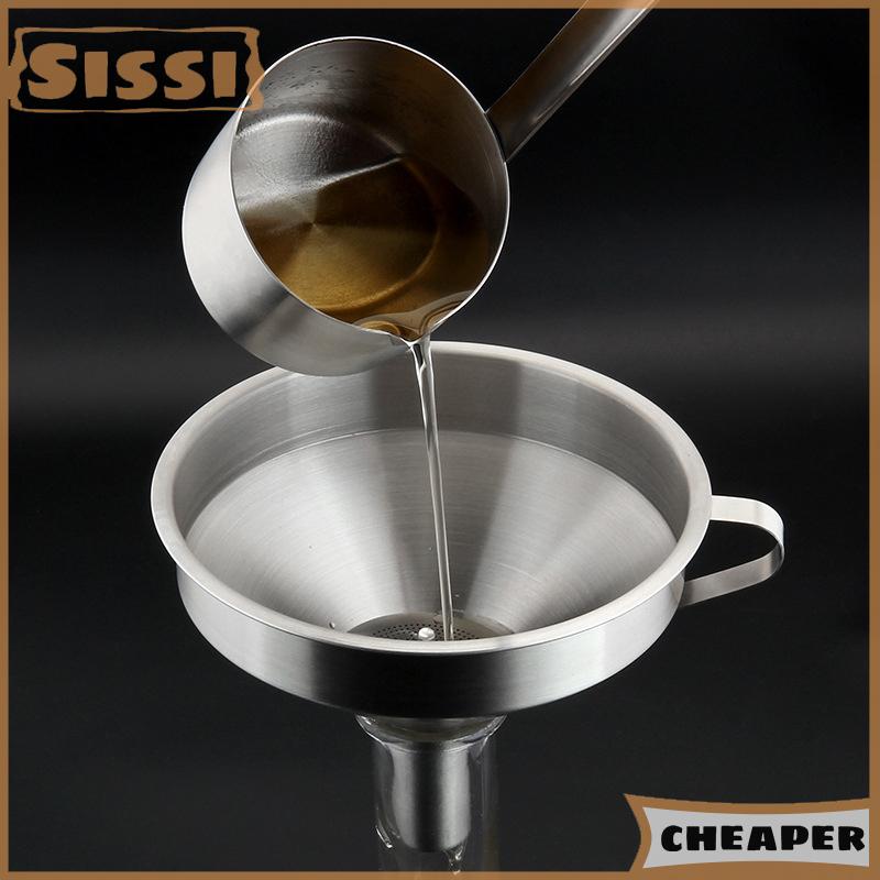 Sissi 100 120 200 300 400 450 Lưới Nylon Lọc Thép Không Gỉ Phễu Cho Trái Cây Sữa Truyền Thống Y Học Trung Quốc Dầu Rượu Vang Trắng